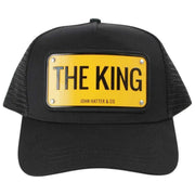 John Hatter The King Aluminium Trucker Hat - Sort/Gul