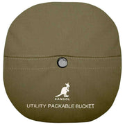 Kangol Multi-Utility Packable Bucket Hat - Mørk Olivengrøn
