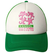 Kangol Unity Puff Print Trucker Hat - Retro Grøn