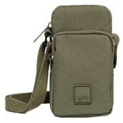 Lefrik Amsterdam Stripes Shoulder Bag - Olive Green