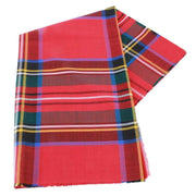 Locharron of Scotland Alba Stewart Royal Fine Merino Stole - Red/Blue/Green