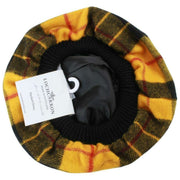 Locarron of Scotland Macleod Kjole Moderne Lammeuld Tam - Gul/Sort