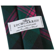 Locharron of Scotland Reiver Baird Modern Tartan Tie - Navy/Mørkegrøn