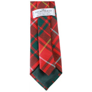 Locharron of Scotland Reiver Bruce Modern Tartan Tie - Rød/Mørkegrøn