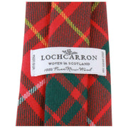 Locharron of Scotland Reiver Bruce Modern Tartan Tie - Rød/Mørkegrøn