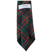 Locharron of Scotland Reiver Cameron of Erracht Modern Tartan Tie - Mørkegrøn/Navy/Rød