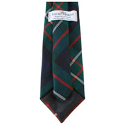 Locharron of Scotland Reiver Ferguson Modern Tartan Tie - Navy/Grøn/Rød