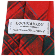 Locarron of Scotland Reiver Grant Clan Tartan slips - rød/grøn