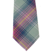 Locharron of Scotland Reiver Hame Tartan Wool Tie - Green/Blue/Purple