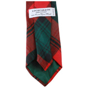 Locharron of Scotland Reiver Kerr Modern Tartan Tie - Rød/Grøn