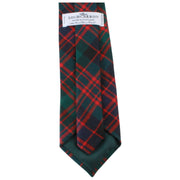Locharron of Scotland Reiver MacArthur Clan Modern Tartan Slips - Mørkegrøn/Navy/Rød