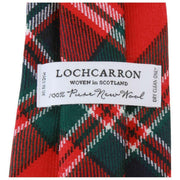 Locharron of Scotland Reiver MacFarlane Modern Tartan Tie - Rød/Grøn/Hvid
