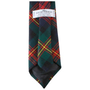 Locharron of Scotland Reiver MacLellan Modern Tartan Tie - Navy/Grøn/Rød