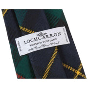 Locharron af Skotland Reiver MacLeod Of Harris Moderne Tartan-slips - Navy/grøn