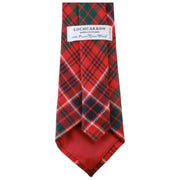 Locarron of Scotland Reiver MacRae Modern Tartan Tie - Rød/Grøn