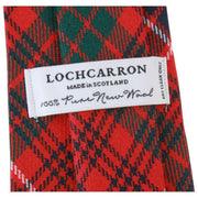 Locarron of Scotland Reiver MacRae Modern Tartan Tie - Rød/Grøn