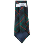 Locharron af Skotland Reiver Murray fra Atholl Moderne Tartan-slips - Navy/grøn/rød