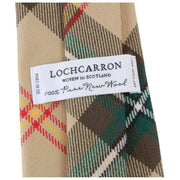 Locharron of Scotland Reiver Saskatchewan Tartan Tie - Beige/Sort/Rød