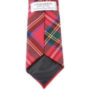 Locharron of Scotland Reiver Stewart Royal Modern Tartan Wool Tie - Red/Green/Yellow