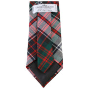 Locharron of Scotland Revier MacDonald Kjole Moderne Tartan Slips - Hvid/Rød/Mørkegrøn