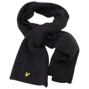 Lyle & Scott Donegal Gavesæt med tørklæde og hue - Jet Black