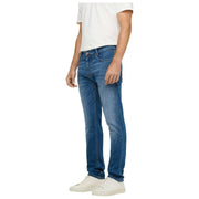 MAC Jeans Arne Pipe Hemp Denim Jeans - Mid Blue Autentiske