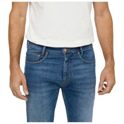 MAC Jeans Arne Pipe Hemp Denim Jeans - Mid Blue Autentiske