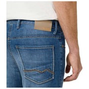 MAC Jeans Arne Pipe Hemp Denim Jeans - Mid Blue Autentiske