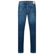 MAC Jeans Arne Genbrugte Denim Jeans - Mørkeblå Autentisk 3D