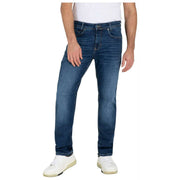 MAC Jeans Arne Genbrugte Denim Jeans - Mørkeblå Autentisk 3D