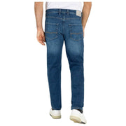 MAC Jeans Arne Genbrugte Denim Jeans - Mørkeblå Autentisk 3D