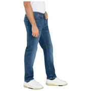 MAC Jeans Arne Genbrugte Denim Jeans - Mørkeblå Autentisk 3D