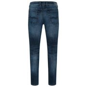 MAC Jeans Arne Genbrugte Denim Jeans - Deep Blue Autentisk Brugt