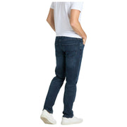 MAC Jeans Arne Genbrugte Denim Jeans - Deep Blue Autentisk Brugt