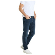 MAC Jeans Arne Genbrugte Denim Jeans - Deep Blue Autentisk Brugt