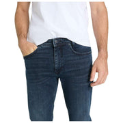 MAC Jeans Arne Genbrugte Denim Jeans - Deep Blue Autentisk Brugt