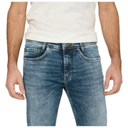 MAC Jeans Arne Genbrugte Denim Jeans - Mellemblå Ægte Brugt
