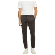 MAC Jeans Griffin Printed Jersey Bukser - Hot Fudged Brown
