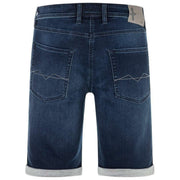 MAC Jeans Jog'N Light Sweat Denim Shorts - Mørkeblå Vintage Wash