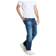 MAC Jeans Rick Vintage Denim Jeans - Mørkeblå Autentisk 3D Brugt