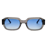 MessyWeekend Downey Sunglasses - Grey Crystal/Blue