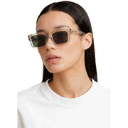 MessyWeekend Louie Sunglasses - Crystal Clear