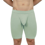 Obviously EliteMan Boxer Brief 9inch Leg - Mint Green