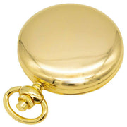 Orton West Gold Plated Pocket Compass - Gold