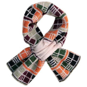 Powder Dani Cozy Scarf - Damson Mix Purple