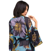 Pulver Hellebore Lang Kimono kjole - Blå