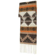 Powder Koko 70s Mix Cosy Scarf - Chocolate Brown