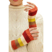 Powder Lilia Wrist Warmers - Sunset Mix