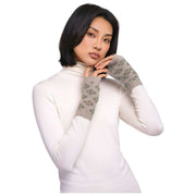 Pulver Roxy håndledsvarmere - Creme/Mos