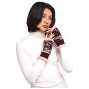 Pulver Scandi Cozy håndledsvarmere - Damson Mix